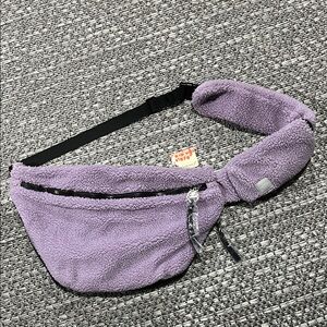 Free People | Overachiever Sherpa Sling Bag in Steel Lavender